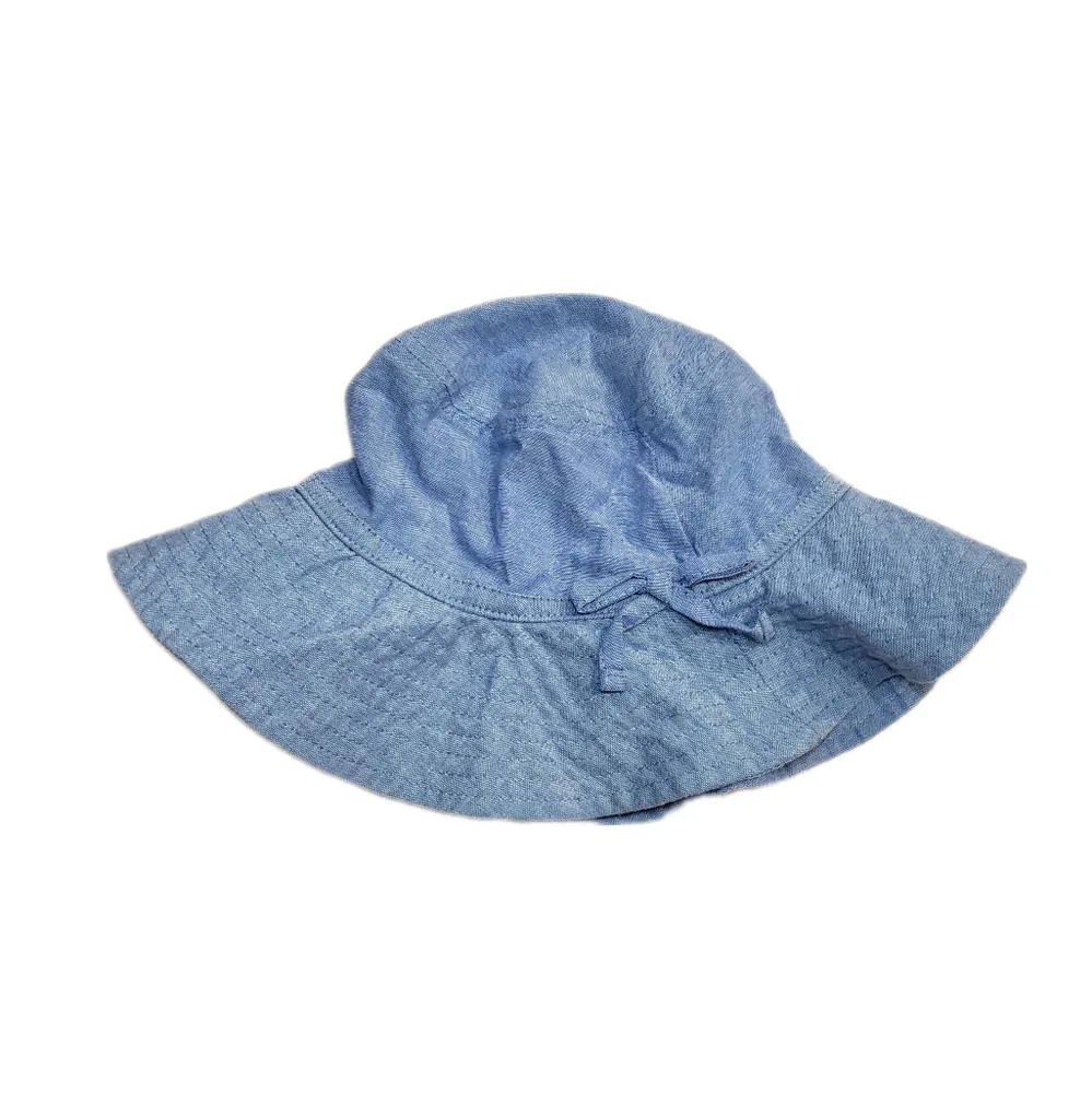 Gap S/M 2-3T Chambray Blue Floppy Sun Hat